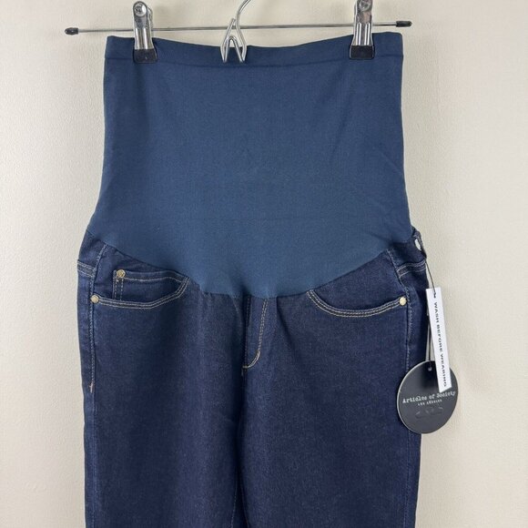 Articles of Society Maternity Skinny Jeans Secret Fit Panel Belly High Rise Sz27 - Picture 3 of 14